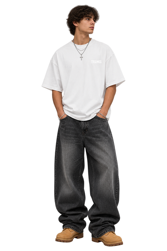 Jesus Store Mineral Wash Boxy T-Shirt