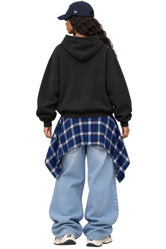 Fleeced Boxy No Shame Hoodie