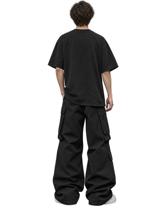 Armed & Dangerous Frayed Boxy Tee