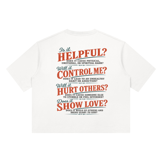 Deceiving Looks Heavyweight Boxy T-Shirt