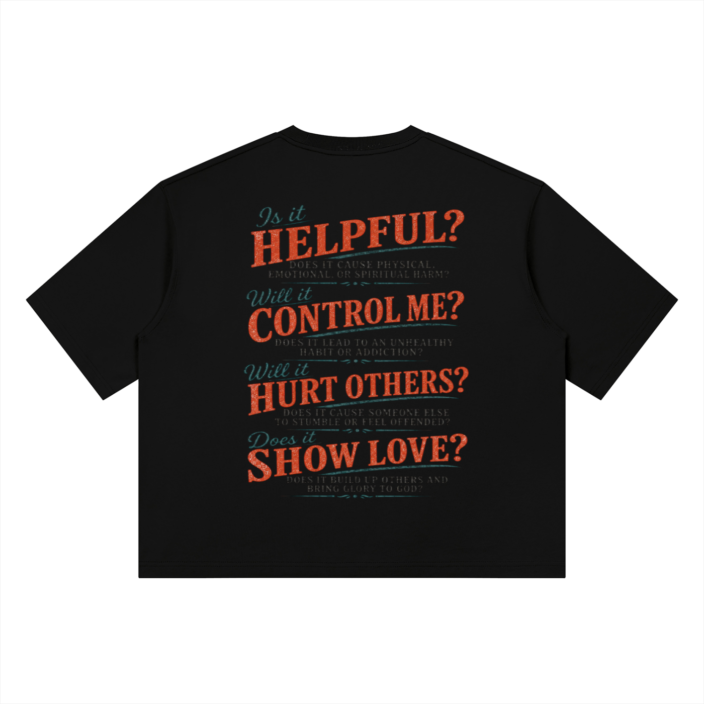 Deceiving Looks Heavyweight Boxy T-Shirt