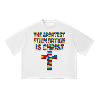 Foundation of Christ Vintage Wash Boxy T-Shirt