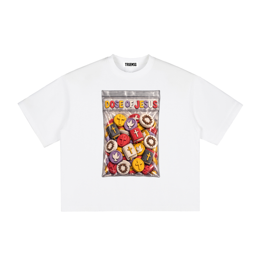 Dose of Jesus Vintage Washed Boxy T-Shirt