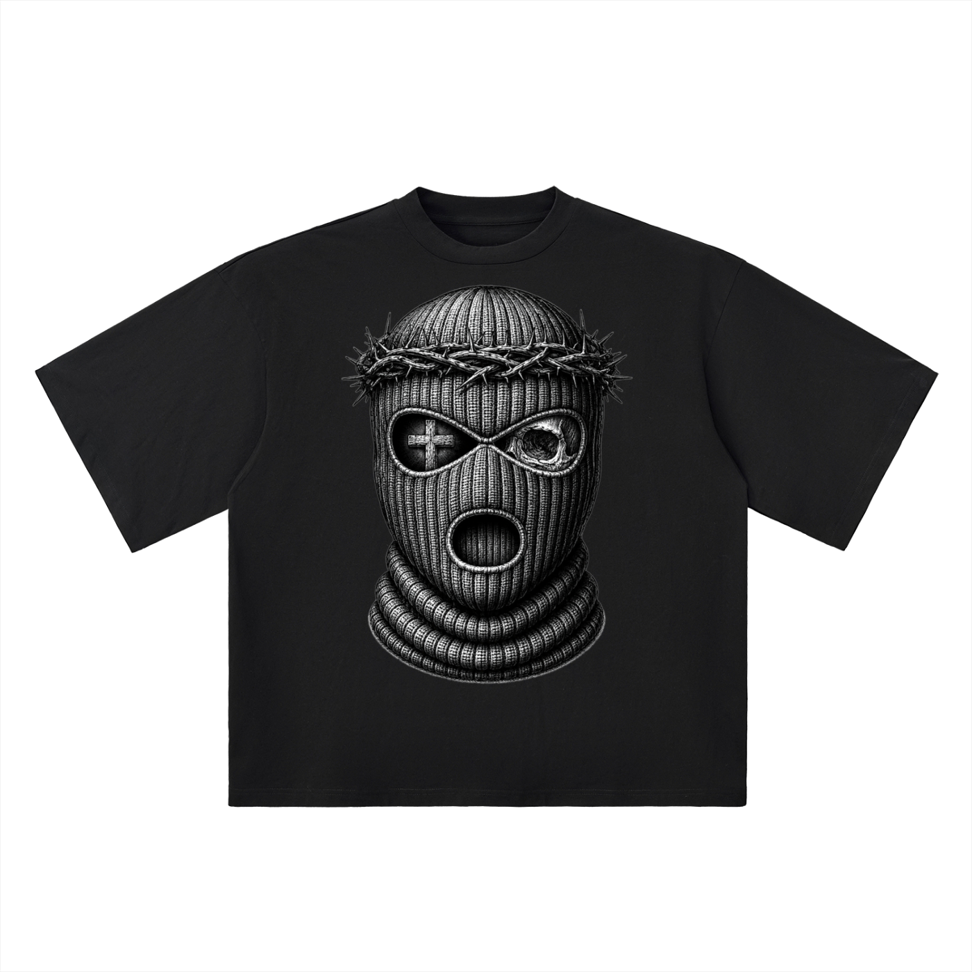 Life or Death Oversized Drop Shoulder T-Shirt