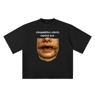 Courageous Voices Oversized Drop Shoulder T-Shirt