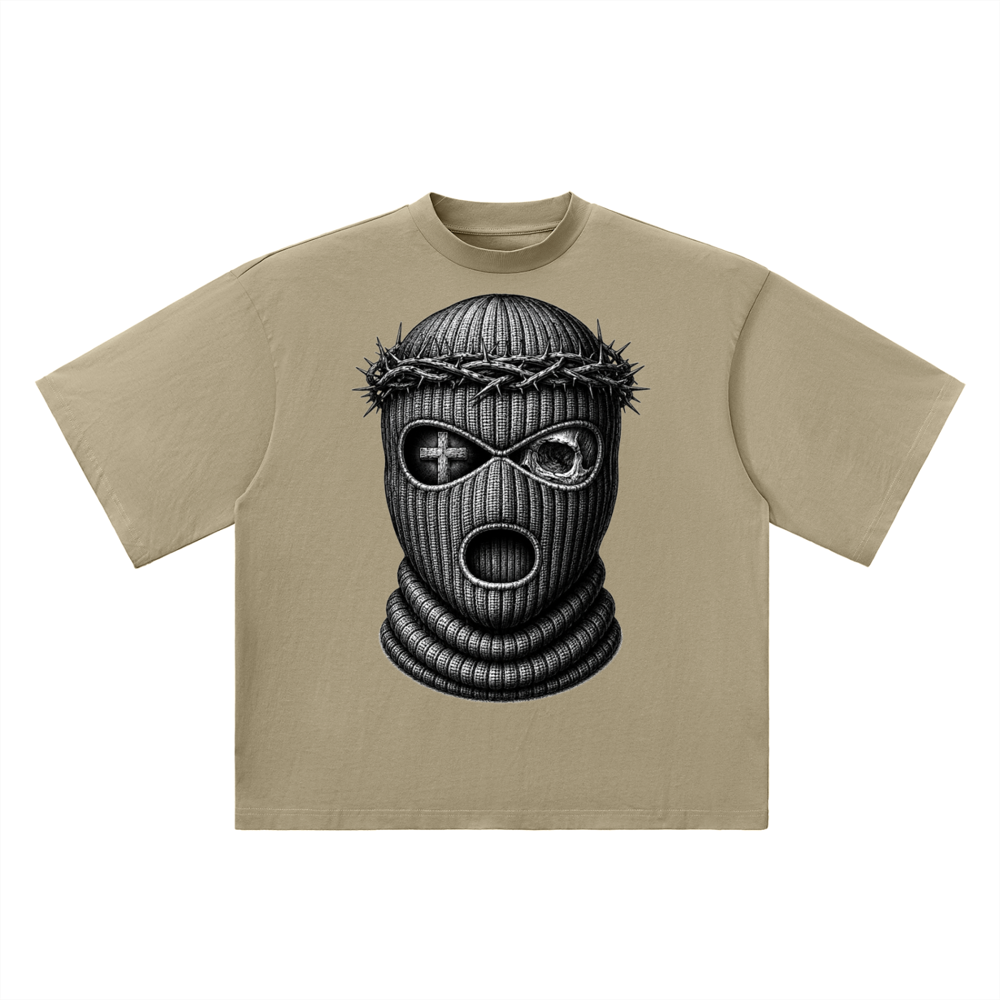 Life or Death Oversized Drop Shoulder T-Shirt