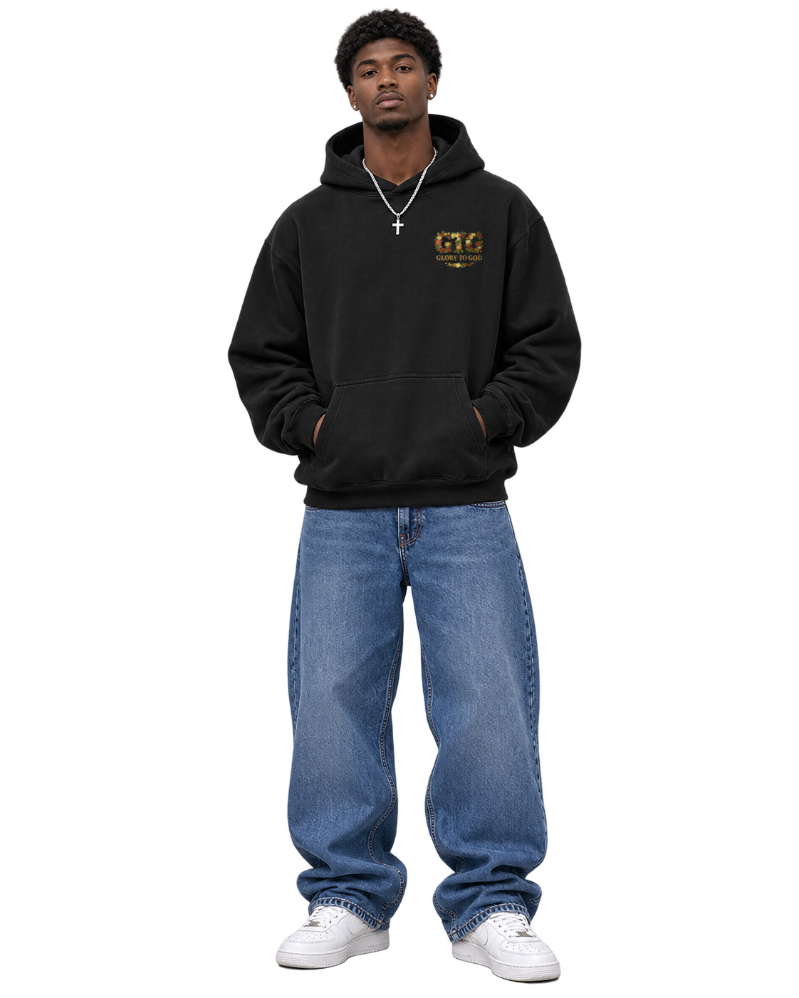 Oversize Fleeced Redemption Hoodie