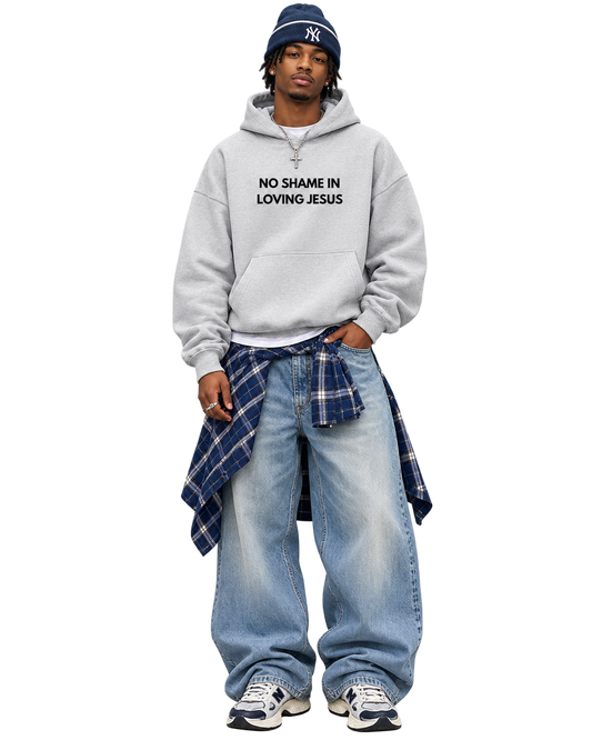 Fleeced Boxy No Shame Hoodie