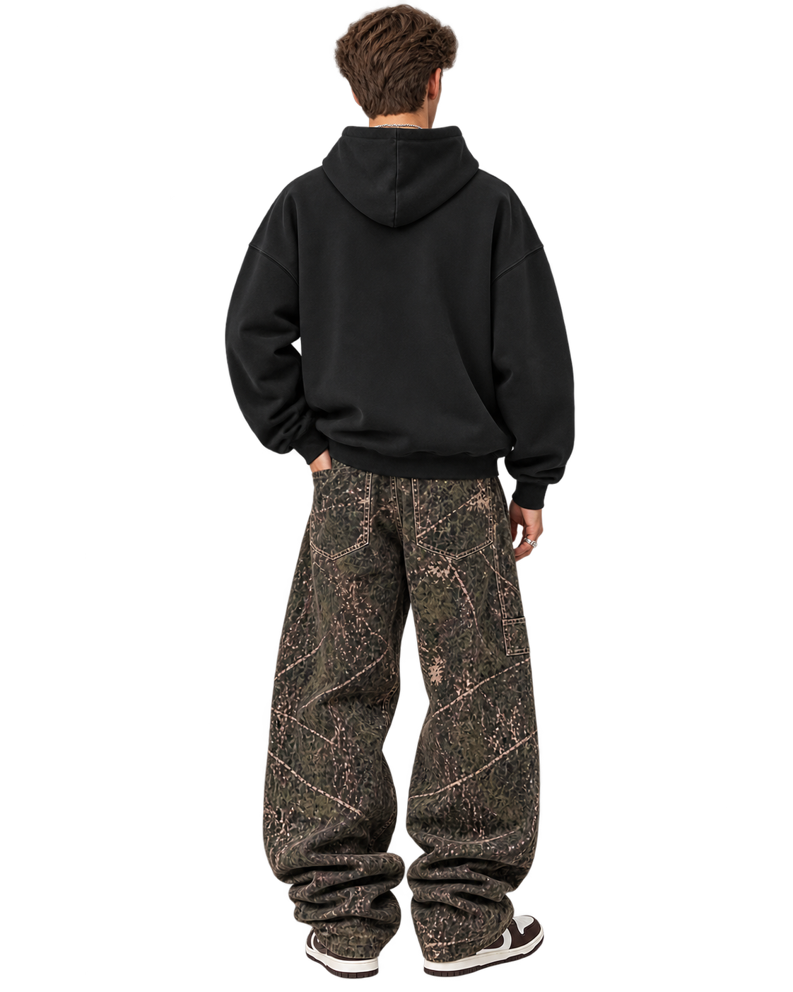Fleeced Boxy No Shame Hoodie