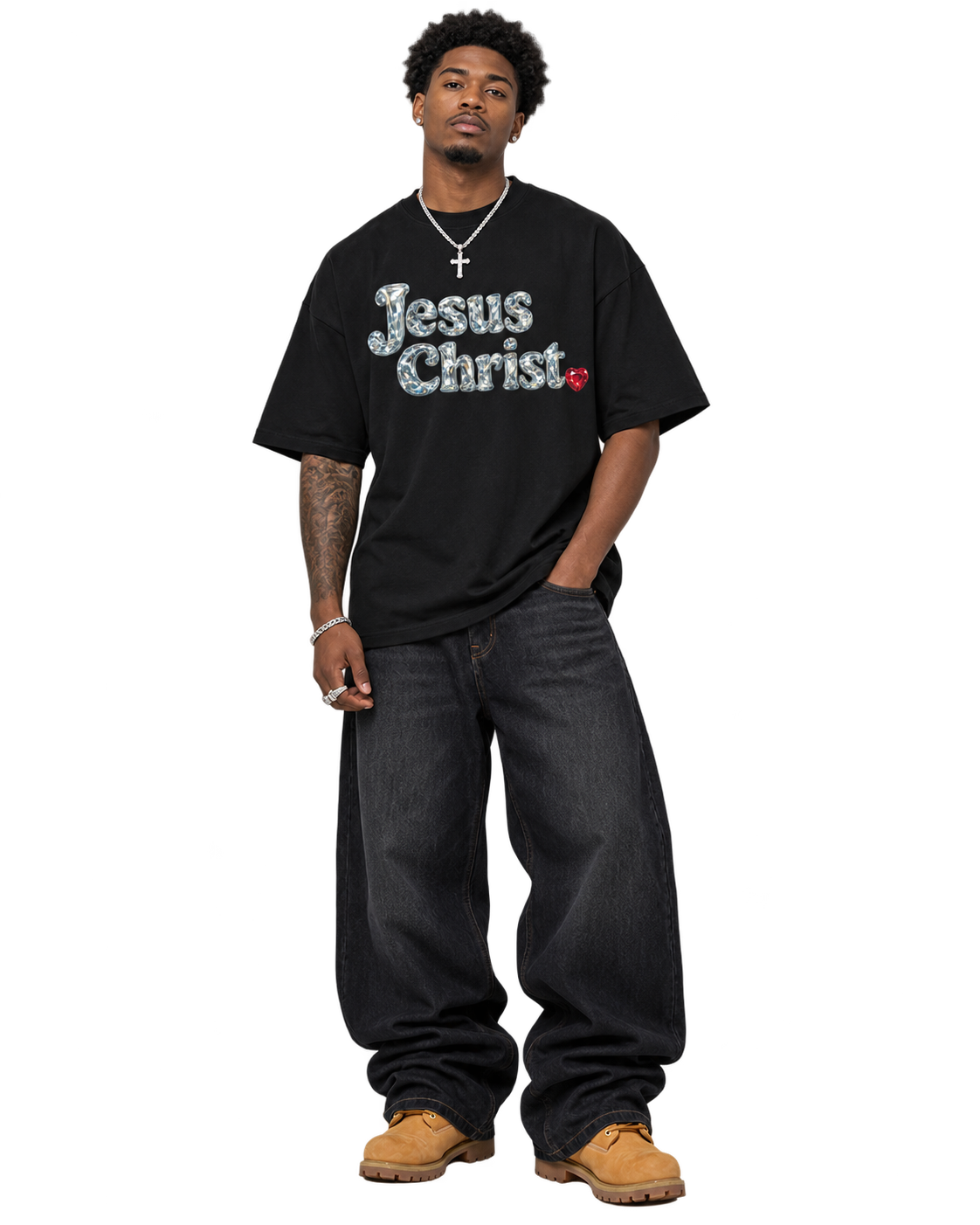 I Heart Jesus V.1 Boxy T-Shirt