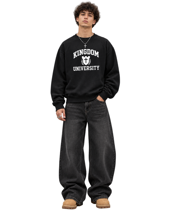 Kingdom University Heavyweight Boxy Sweatshirt