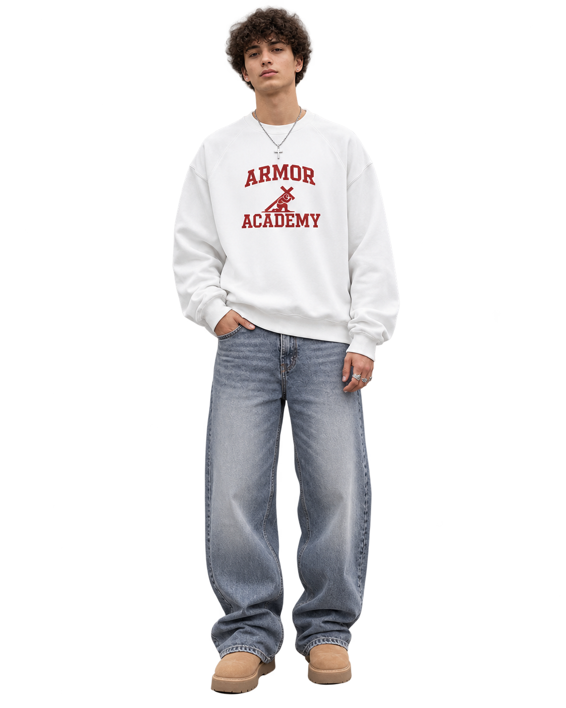 Armor Academy Heavyweight Boxy Sweatshirt
