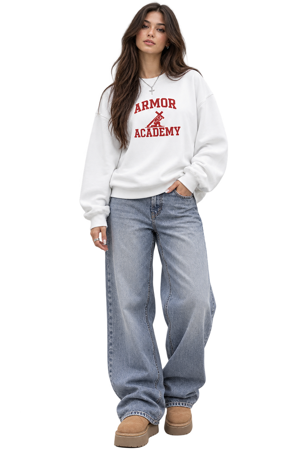 Armor Academy Heavyweight Boxy Sweatshirt