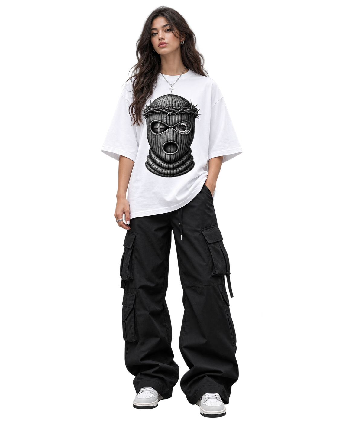 Life or Death Oversized Drop Shoulder T-Shirt