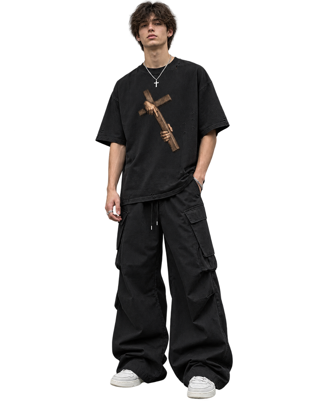 Armed & Dangerous Frayed Boxy Tee