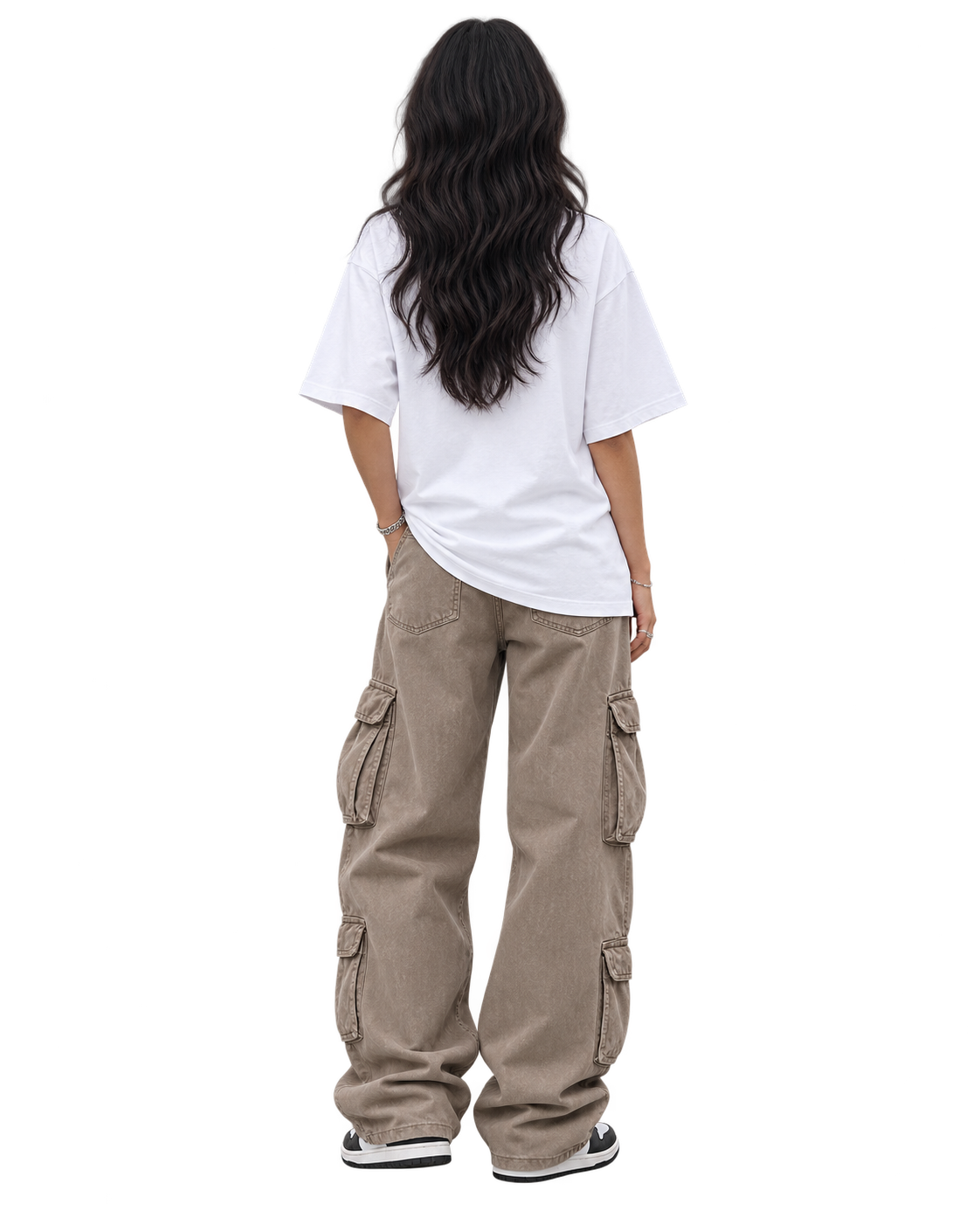 Off The Devil's Payroll Boxy Half-Sleeve Raw-Edge T-Shirt
