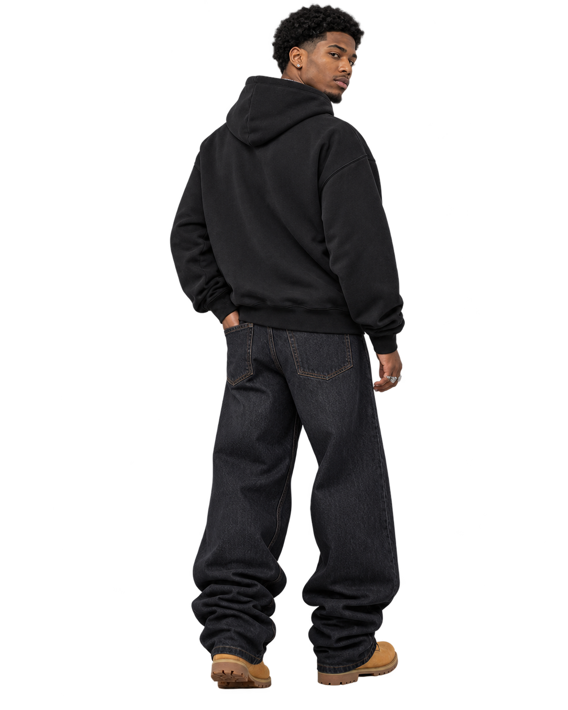 Fleeced Boxy God's Relationship Hoodie