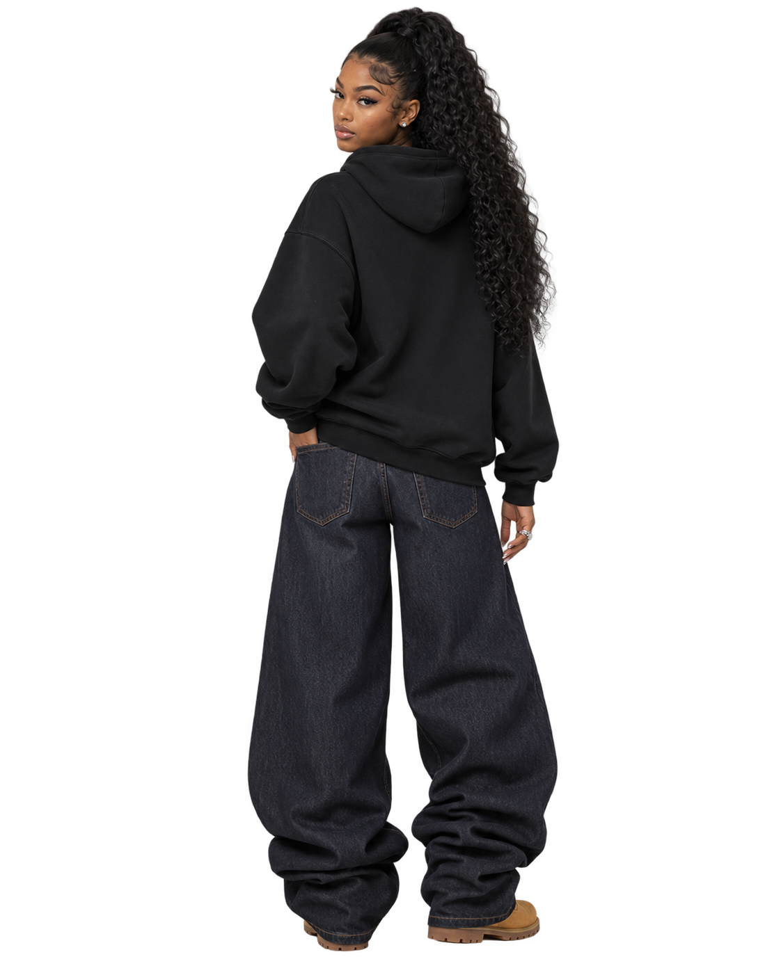 Fleeced Boxy God's Relationship Hoodie