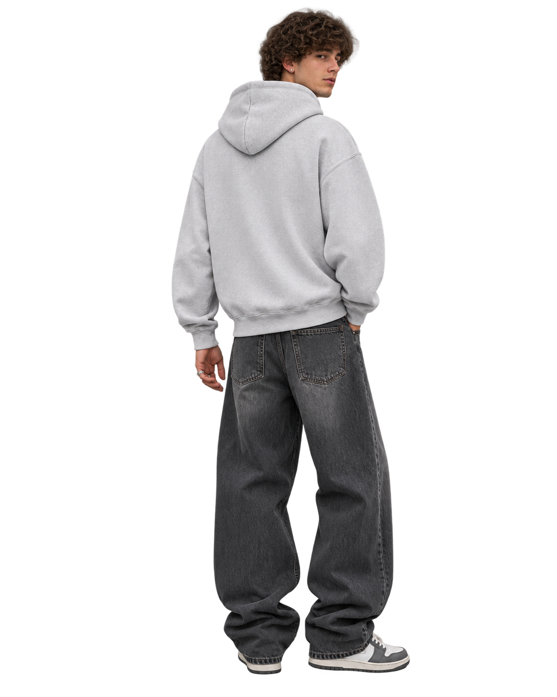 Fleeced Boxy God's Relationship Hoodie