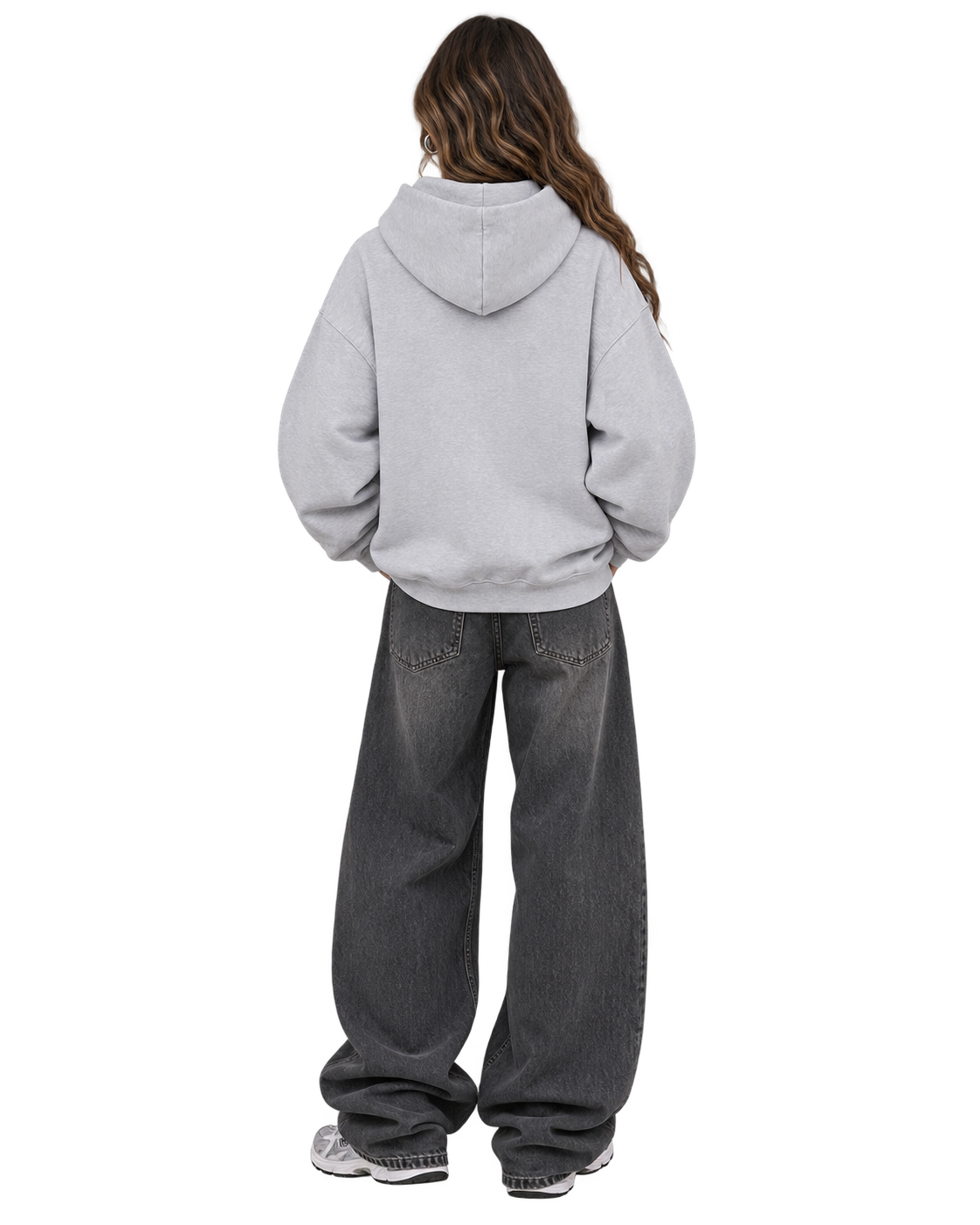 Fleeced Boxy God's Relationship Hoodie