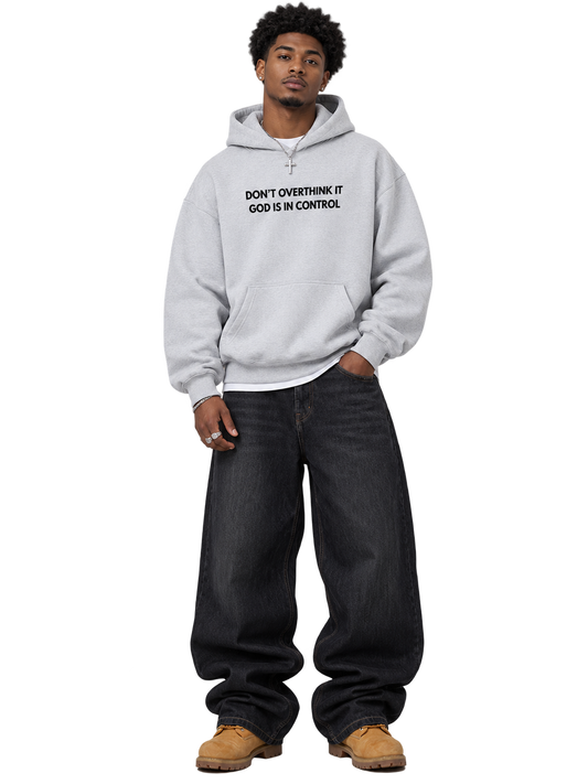 Heavyweight Fleece God's In Control Hoodie