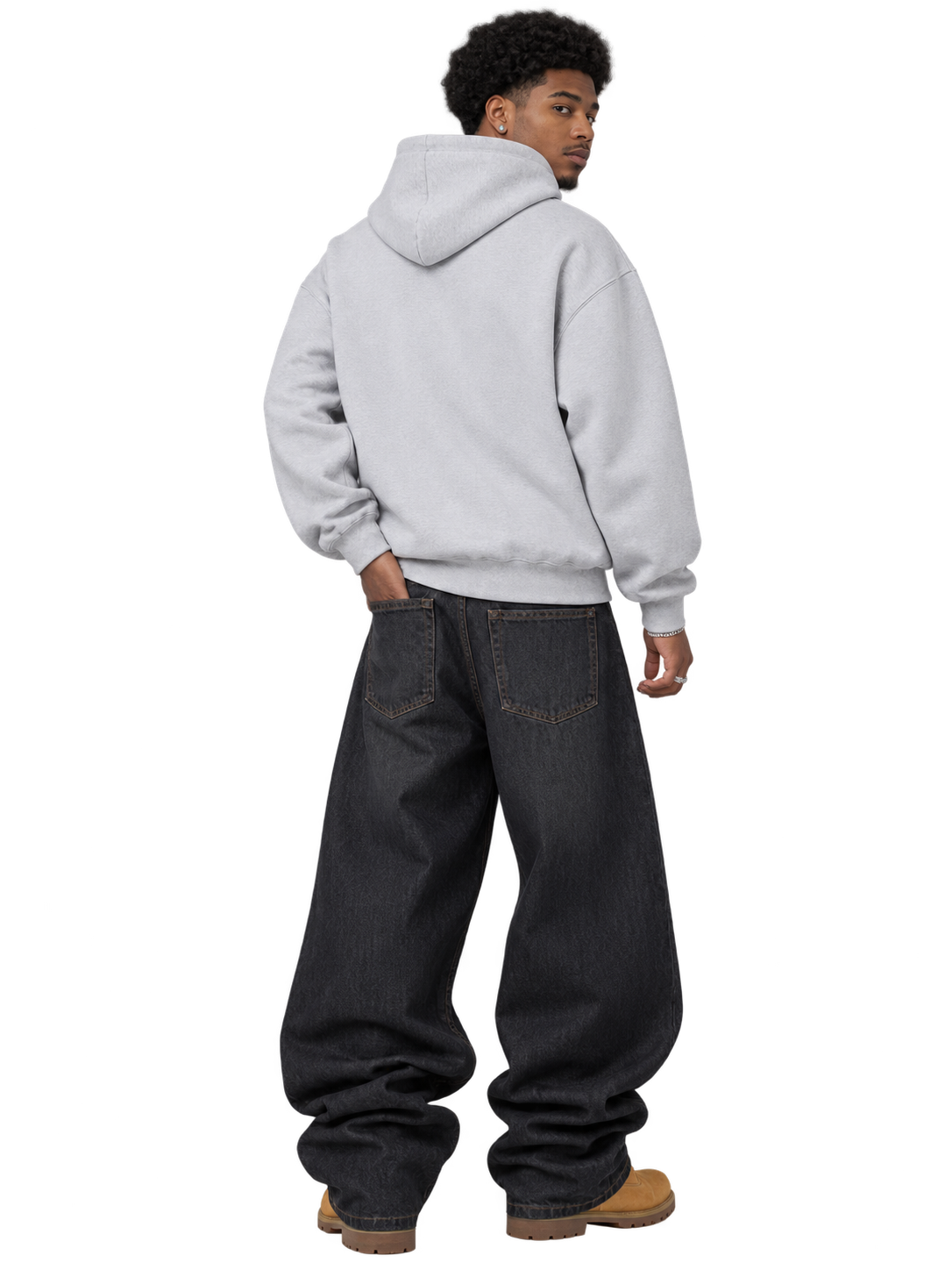 Heavyweight Fleece God's In Control Hoodie
