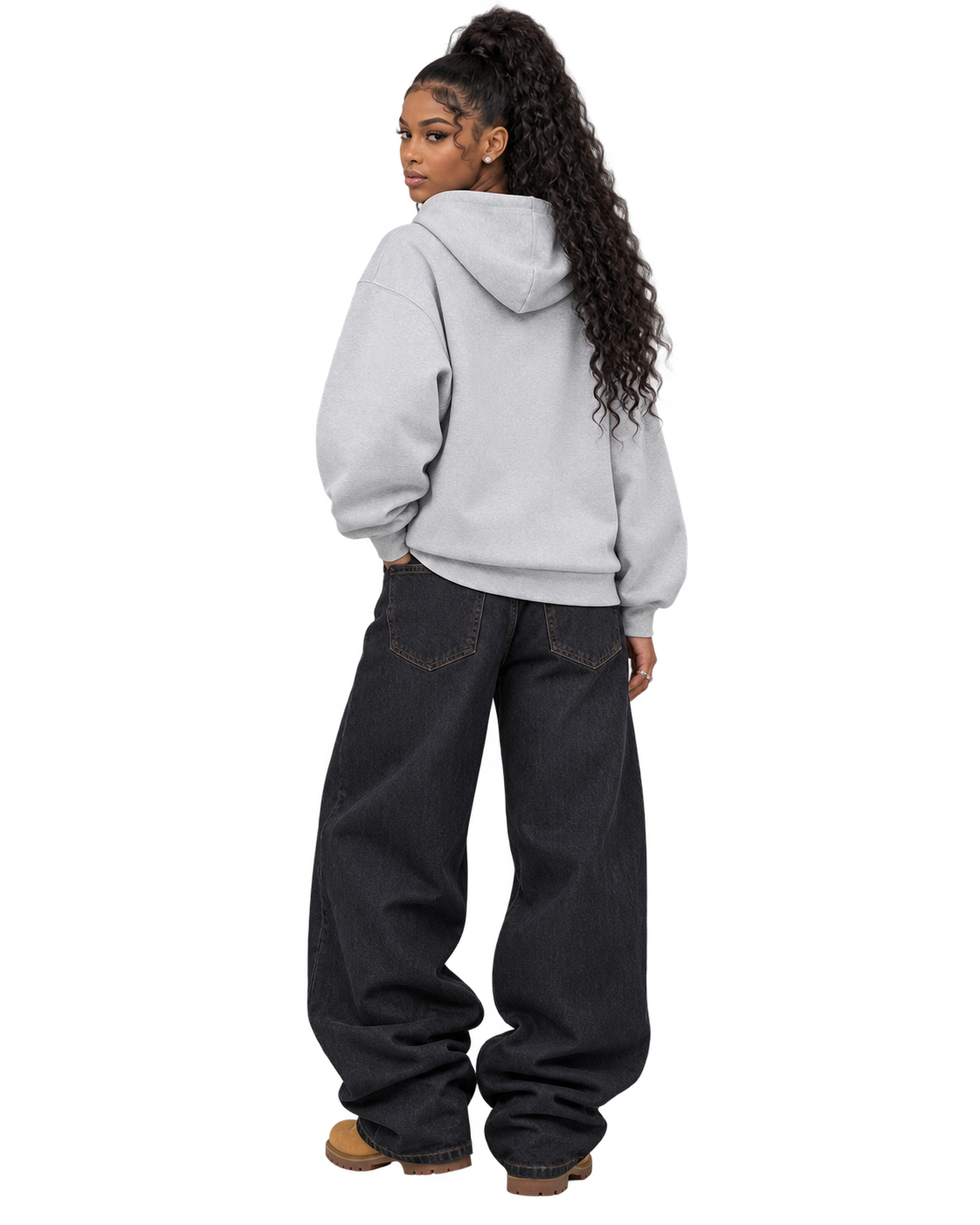 Heavyweight Fleece God's In Control Hoodie