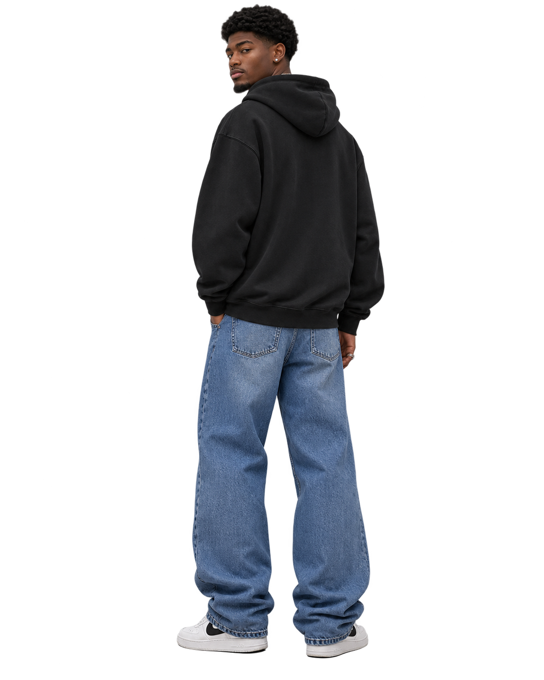 Heavyweight Fleece God's In Control Hoodie