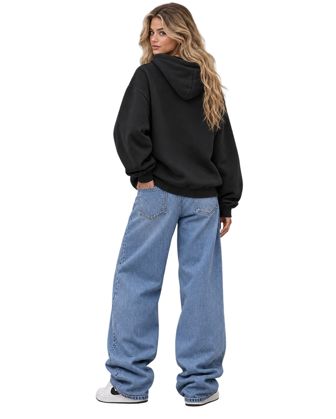 Heavyweight Fleece God's In Control Hoodie