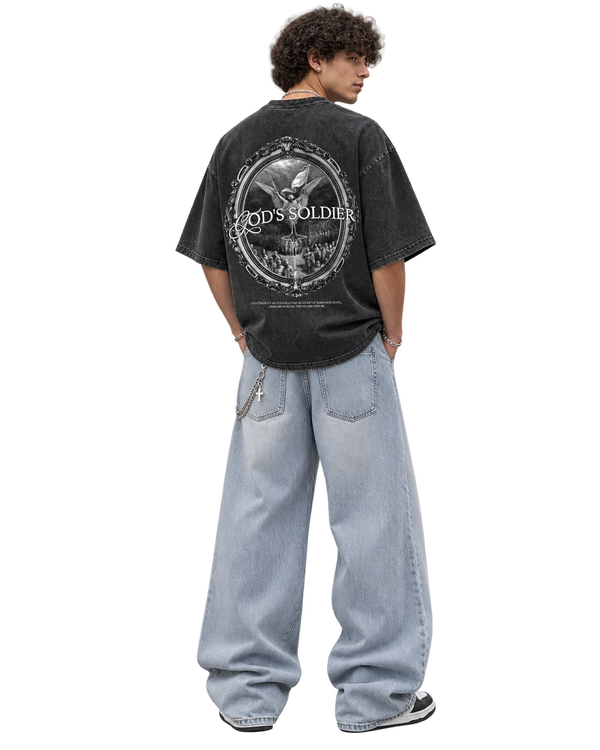 Oversized God's Soldier T-shirt