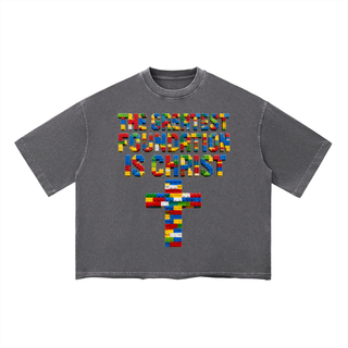 Foundation of Christ Vintage Wash Boxy T-Shirt