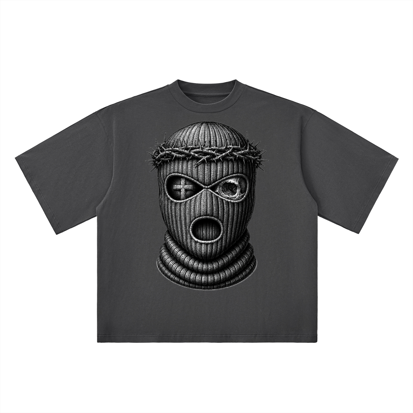 Life or Death Oversized Drop Shoulder T-Shirt