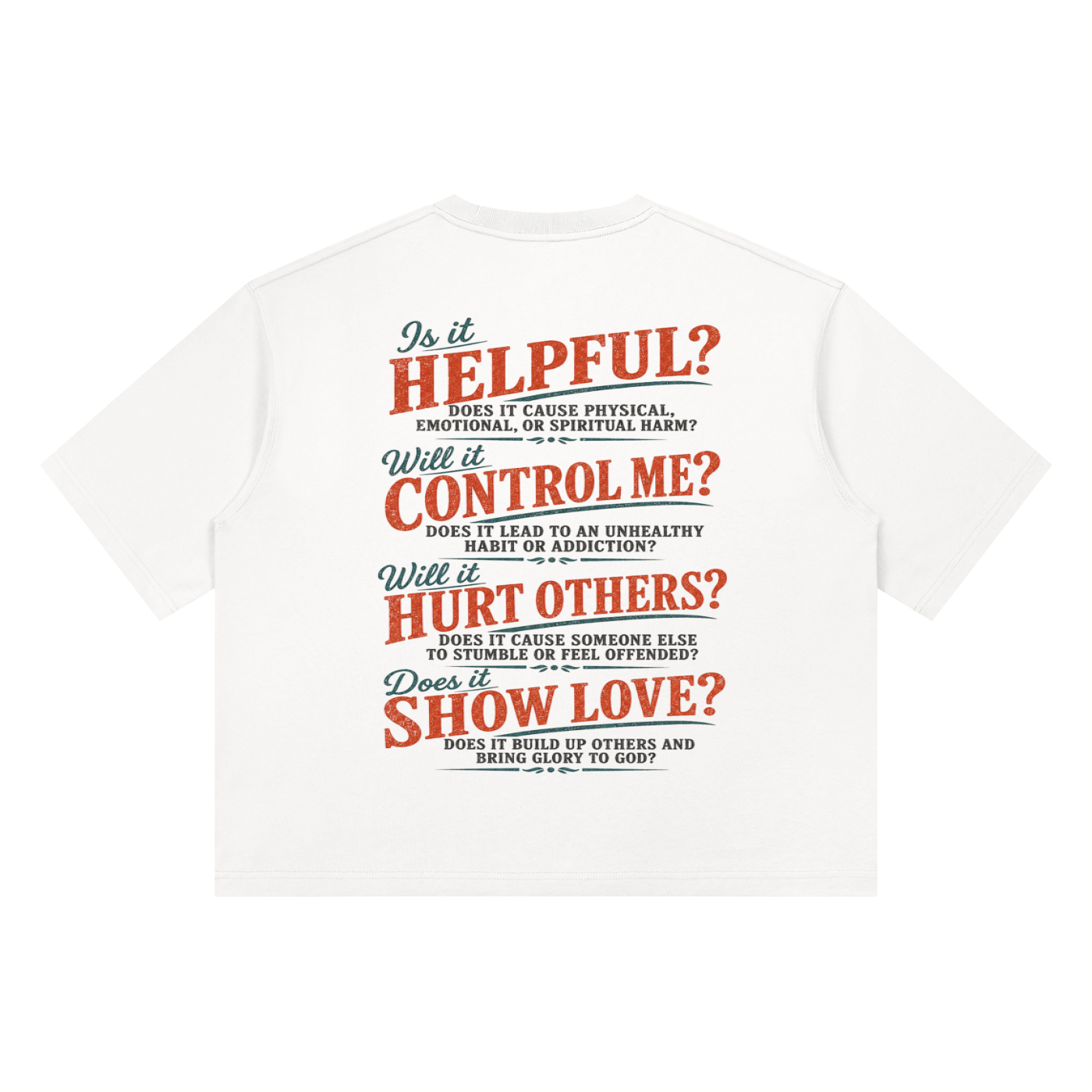 Deceiving Looks Heavyweight Boxy T-Shirt
