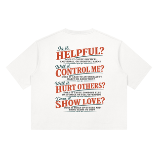 Deceiving Looks Heavyweight Boxy T-Shirt