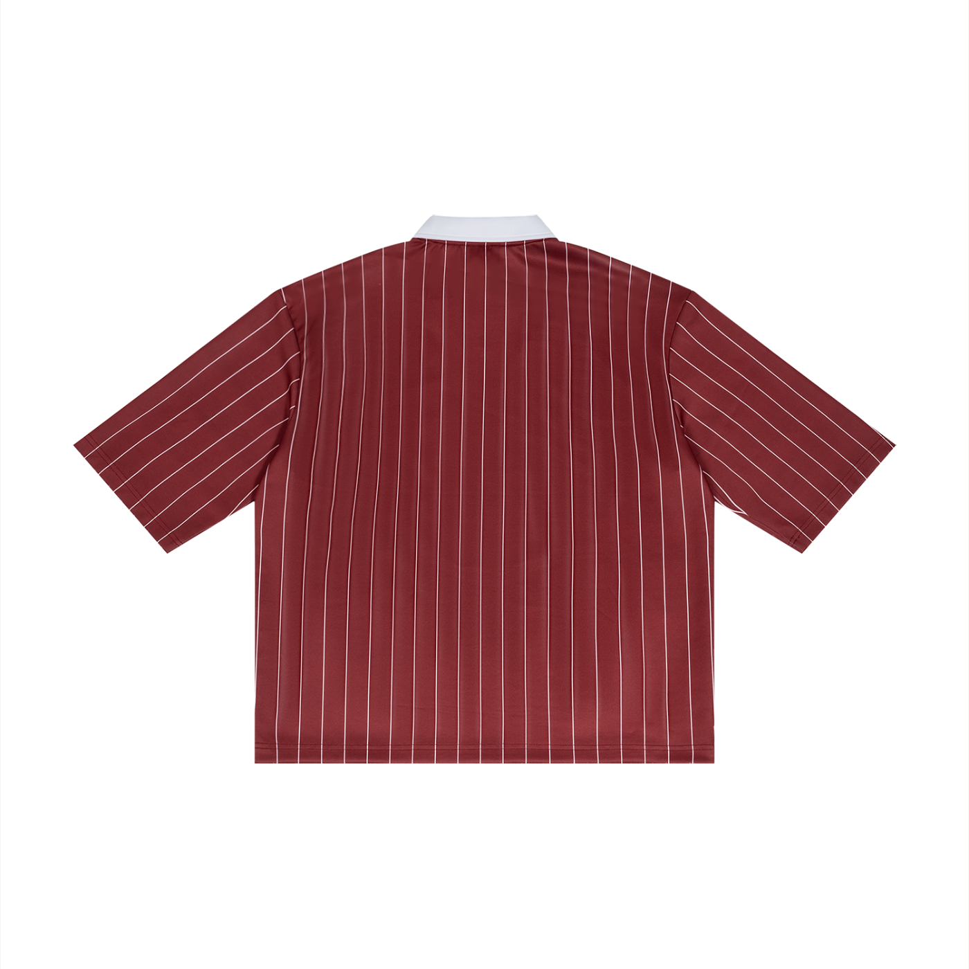 TRUEMSG Pinstripe Collared Soccer Jersey