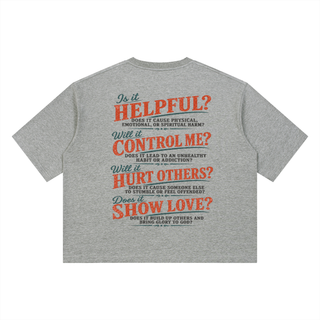 Deceiving Looks Heavyweight Boxy T-Shirt