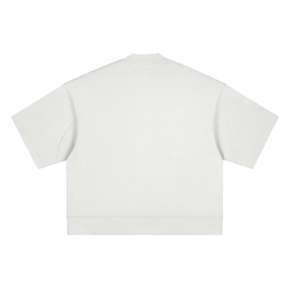 New Spirit Old Wounds Oversized Mock Neck T-shirt