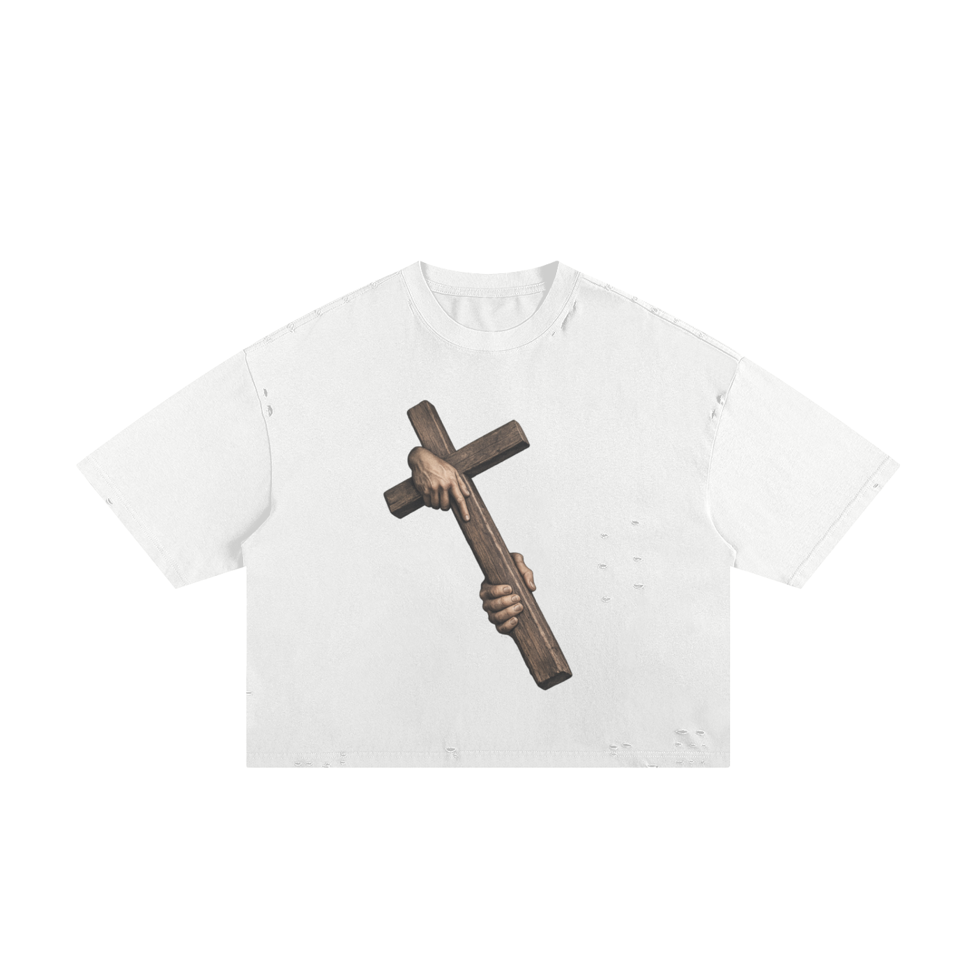 Armed & Dangerous Frayed Boxy Tee